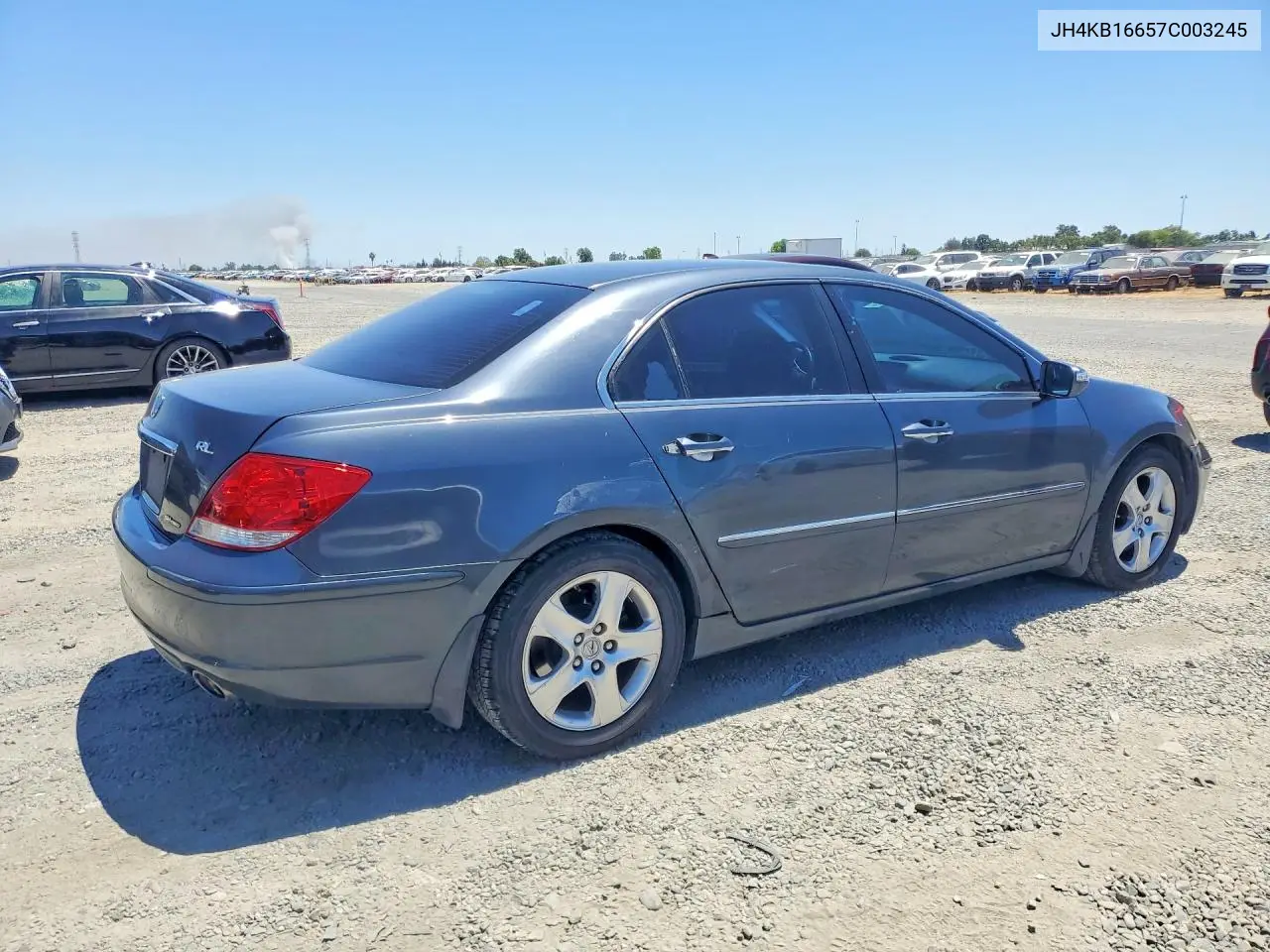 2007 Acura Rl VIN: JH4KB16657C003245 Lot: 58041396