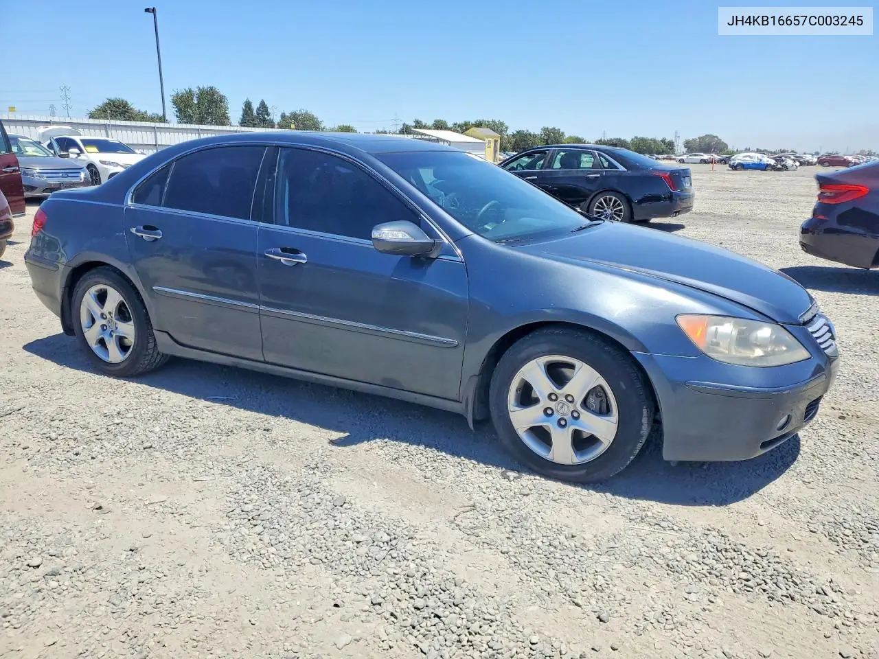 2007 Acura Rl VIN: JH4KB16657C003245 Lot: 58041396