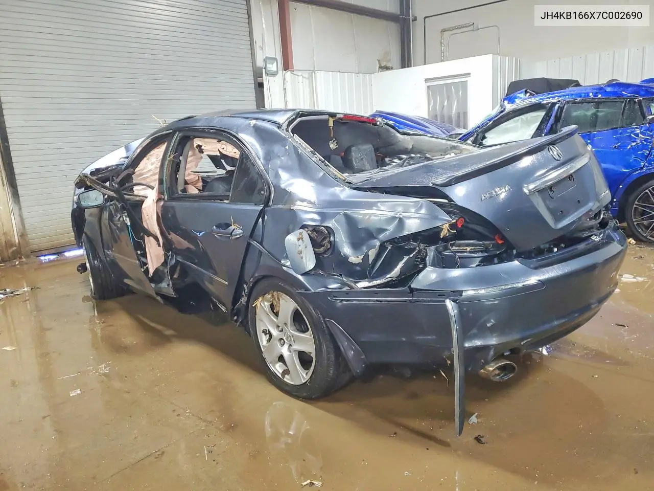 2007 Acura Rl VIN: JH4KB166X7C002690 Lot: 74422345