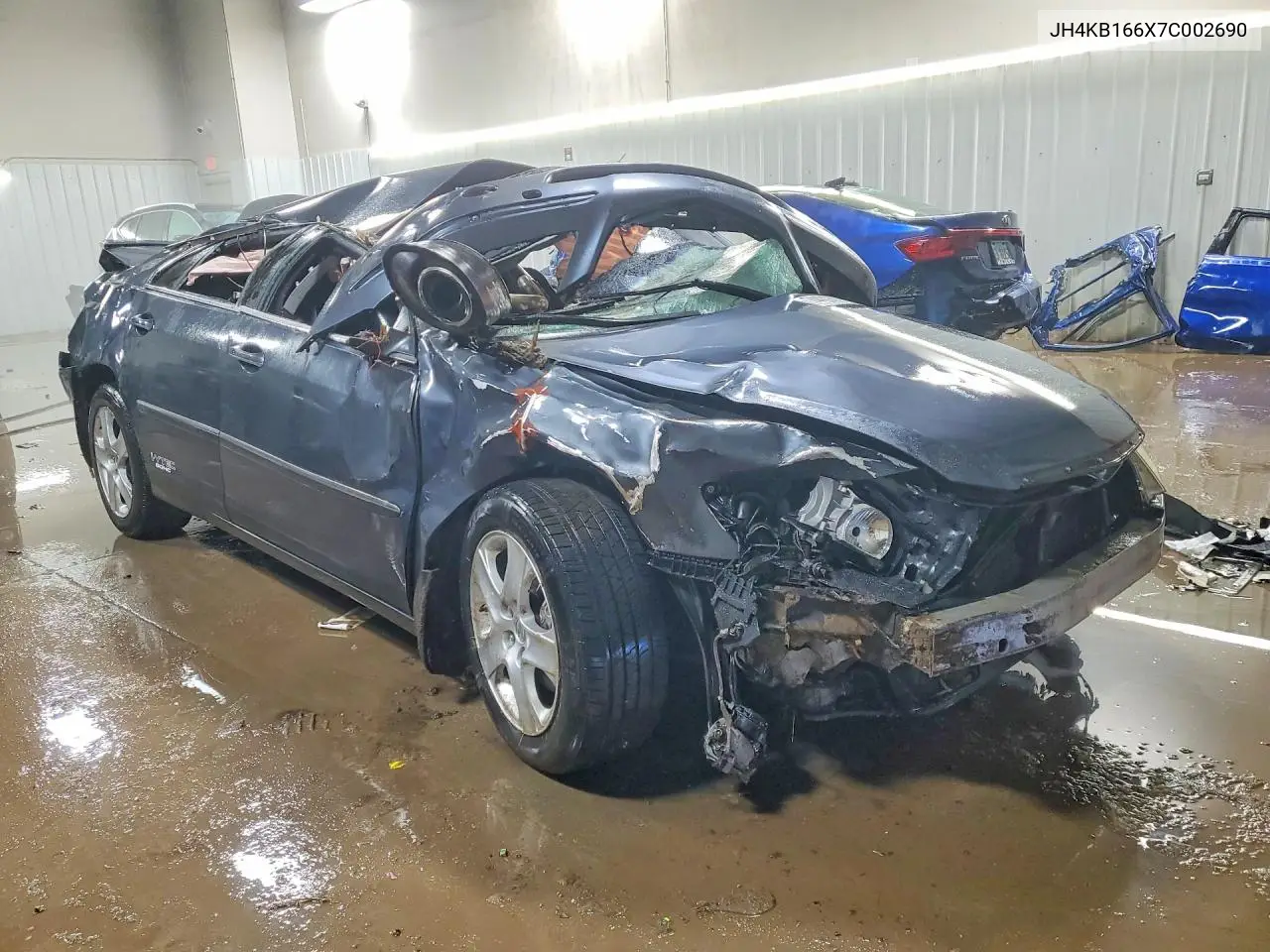 2007 Acura Rl VIN: JH4KB166X7C002690 Lot: 74422345