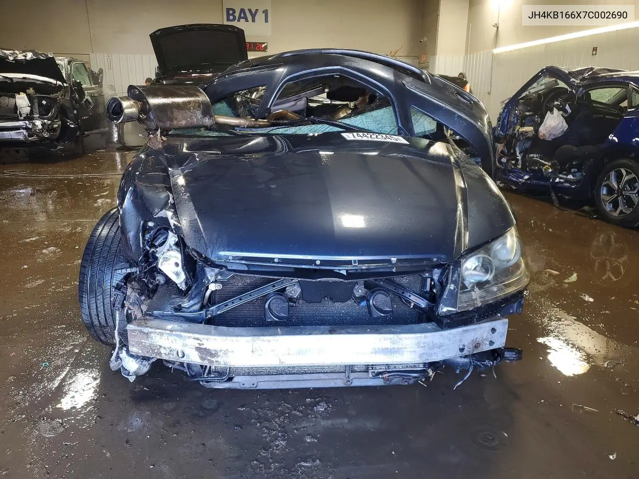 2007 Acura Rl VIN: JH4KB166X7C002690 Lot: 74422345