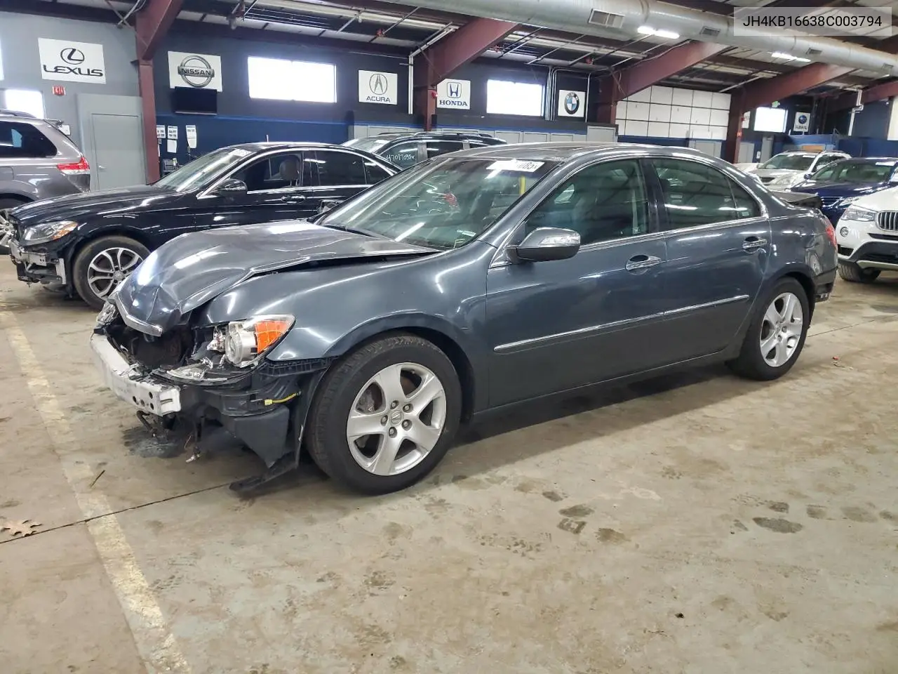 2008 Acura Rl VIN: JH4KB16638C003794 Lot: 51435896