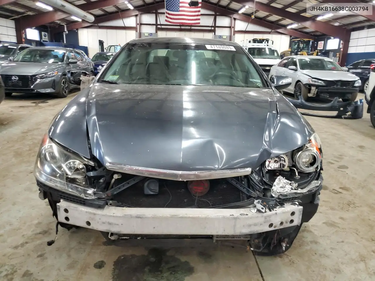2008 Acura Rl VIN: JH4KB16638C003794 Lot: 51435896