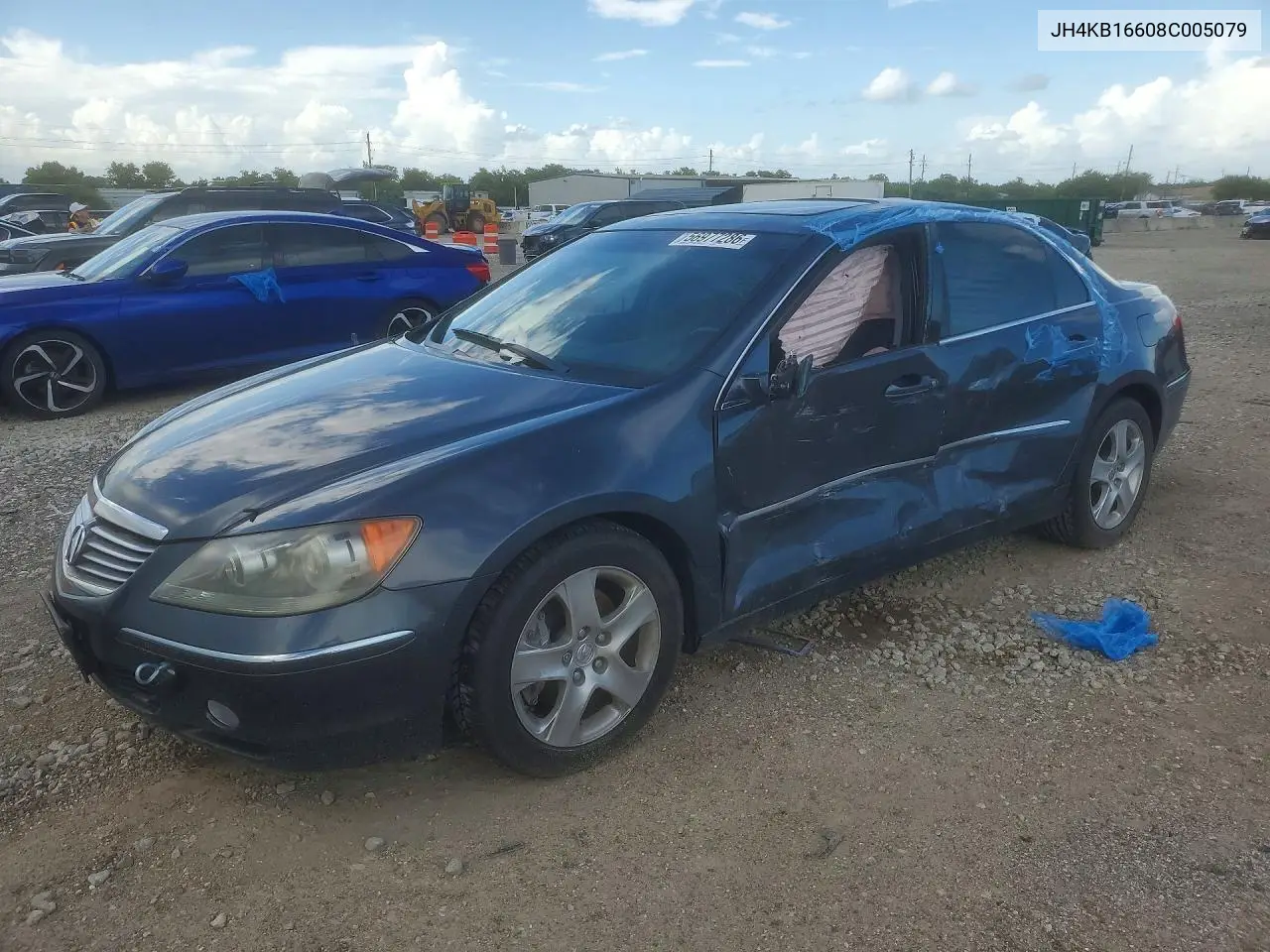 2008 Acura Rl VIN: JH4KB16608C005079 Lot: 56977286