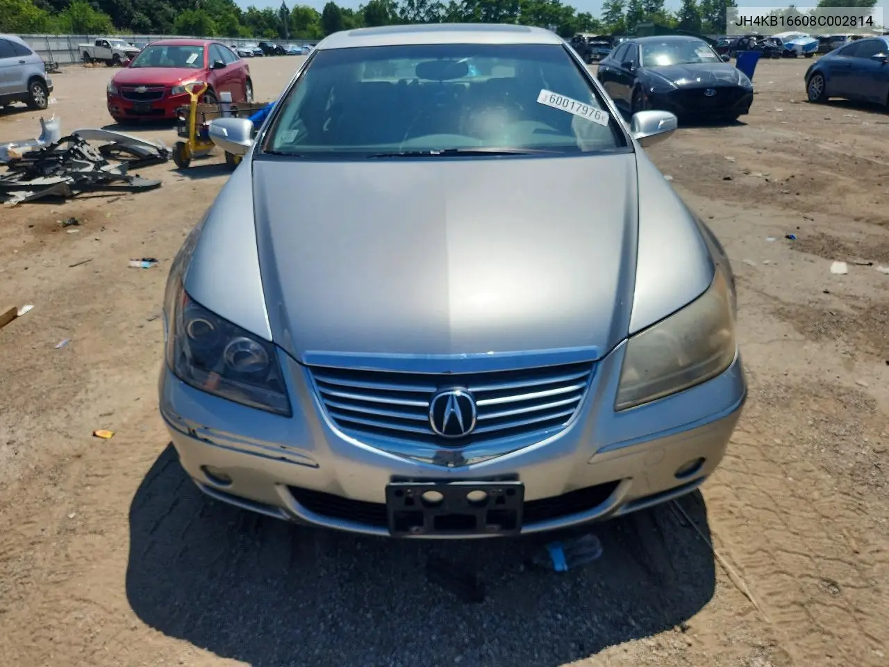 2008 Acura Rl VIN: JH4KB16608C002814 Lot: 60017976