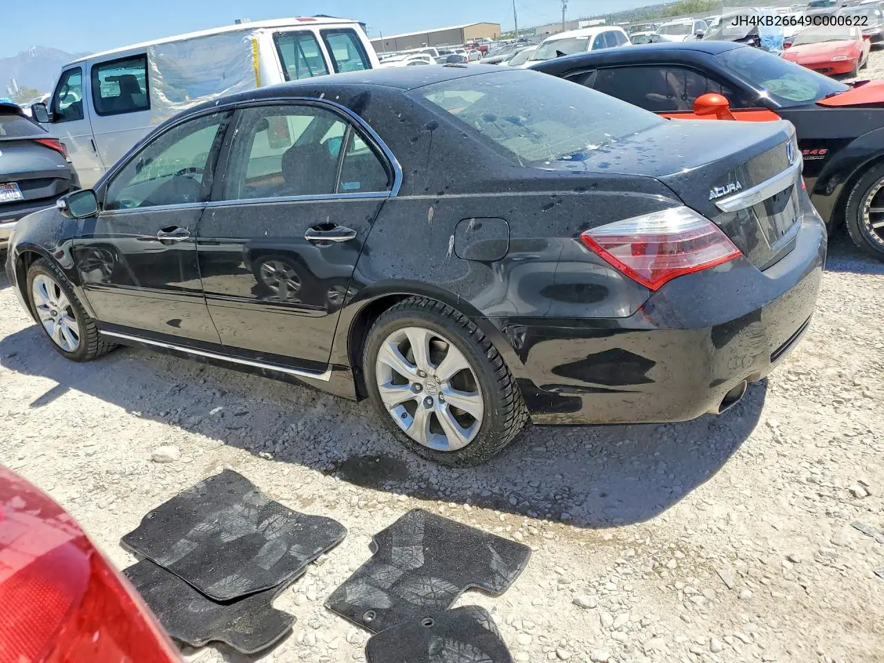 2009 Acura Rl VIN: JH4KB26649C000622 Lot: 57056026