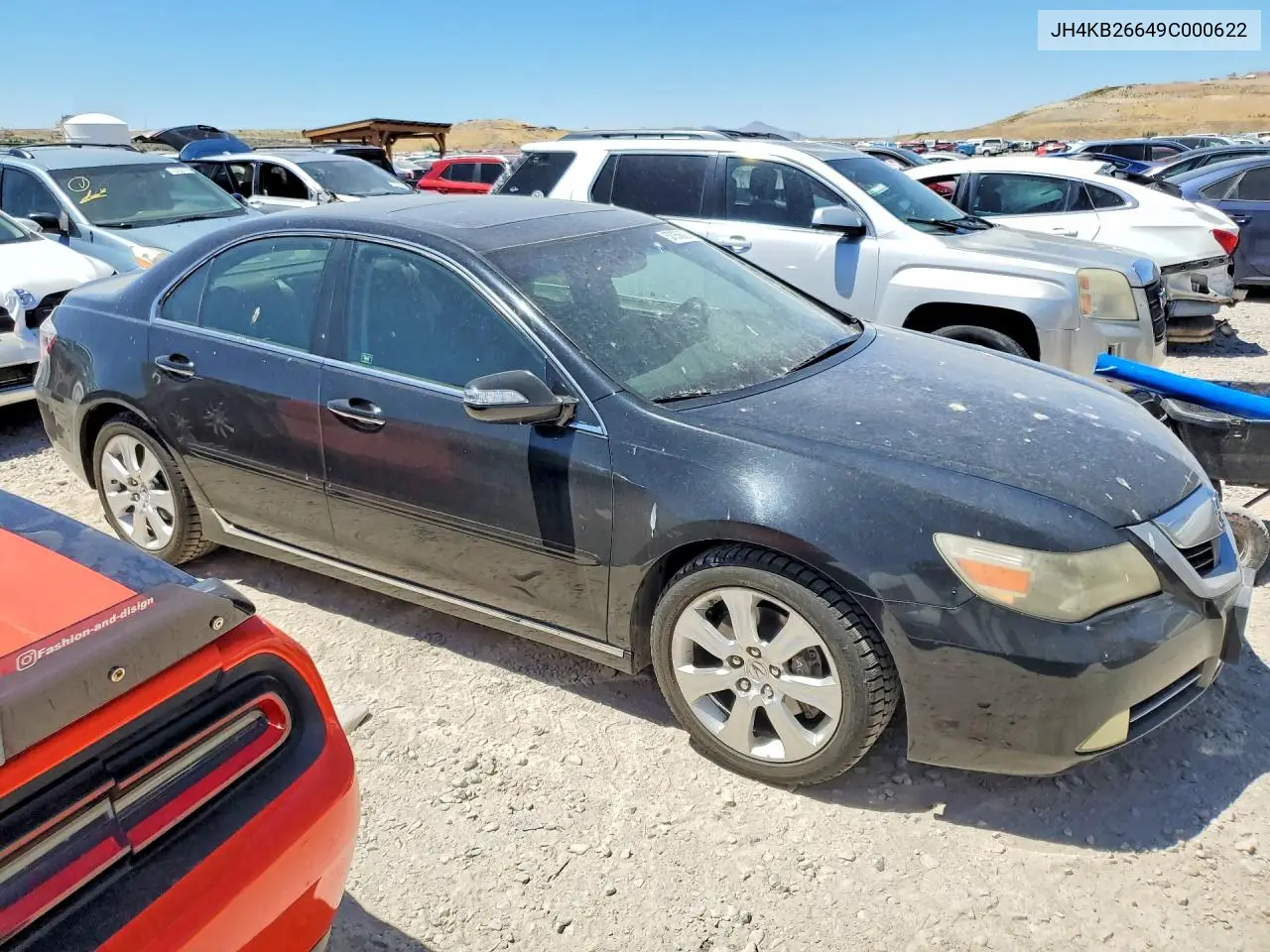 2009 Acura Rl VIN: JH4KB26649C000622 Lot: 57056026