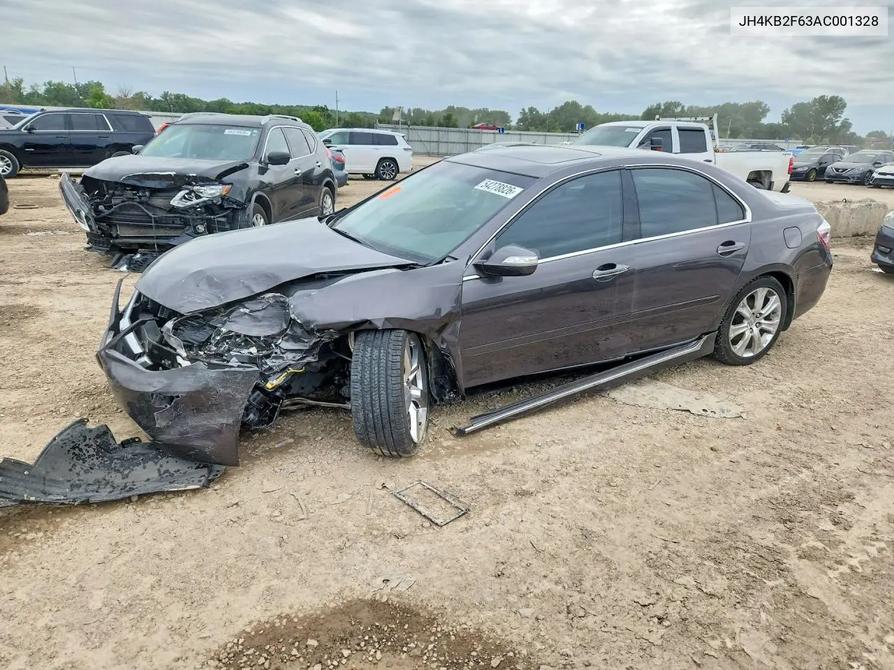 2010 Acura Rl VIN: JH4KB2F63AC001328 Lot: 54278826
