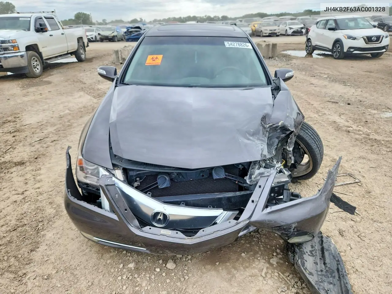 2010 Acura Rl VIN: JH4KB2F63AC001328 Lot: 54278826