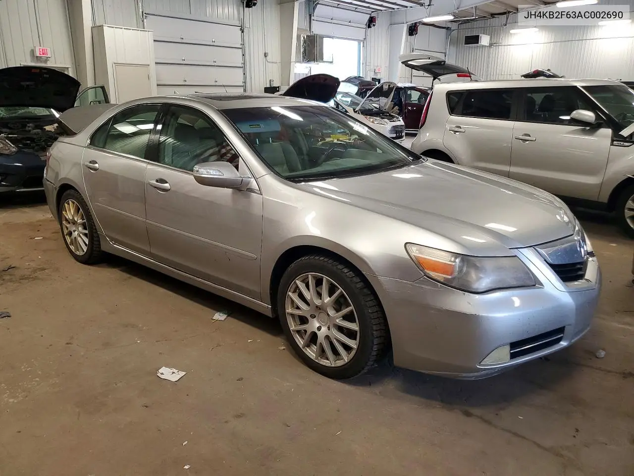 2010 Acura Rl VIN: JH4KB2F63AC002690 Lot: 55915656