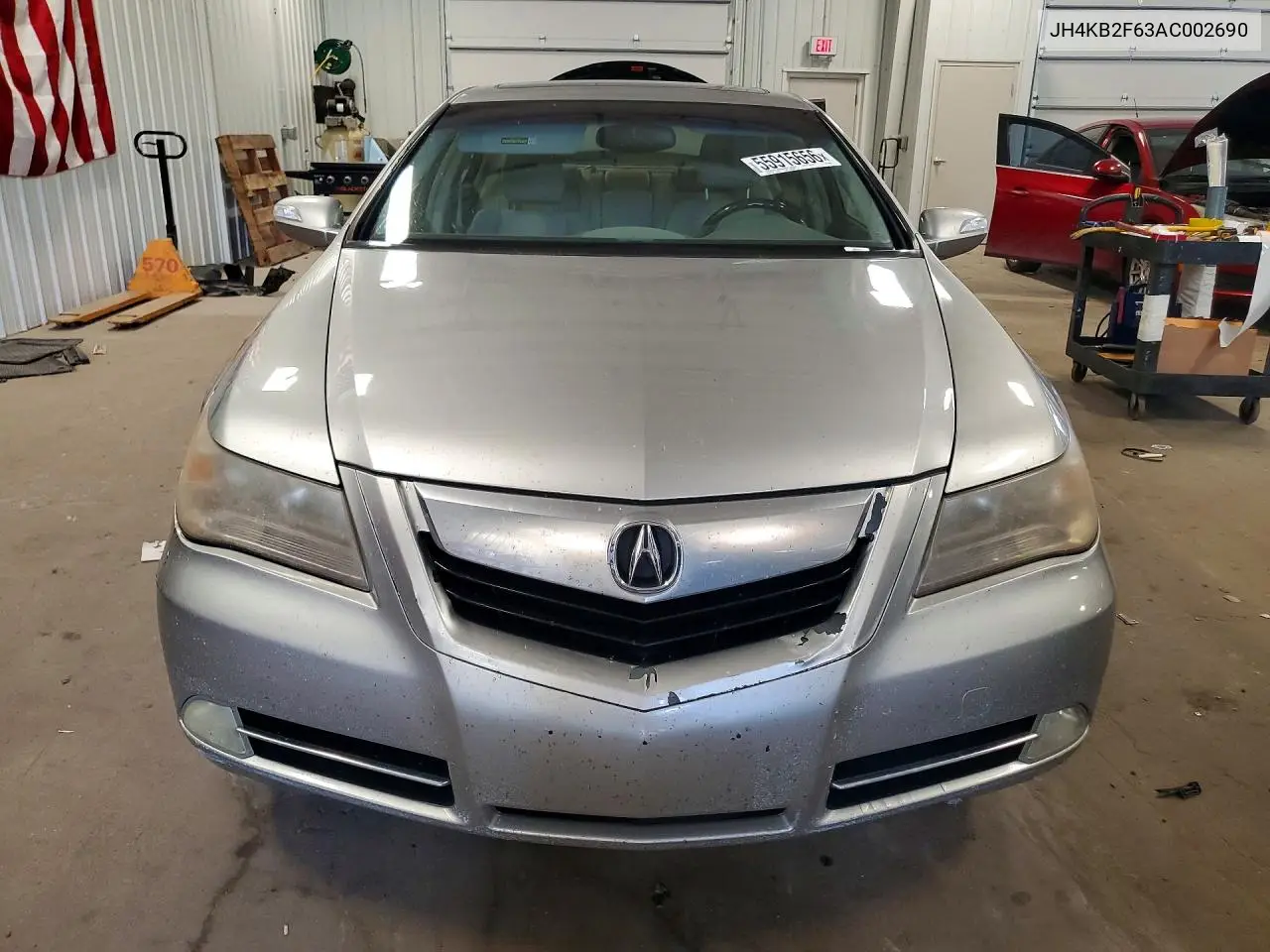 2010 Acura Rl VIN: JH4KB2F63AC002690 Lot: 55915656