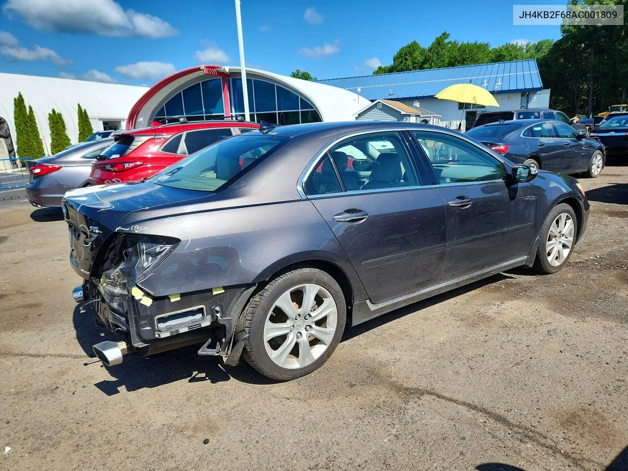 2010 Acura Rl VIN: JH4KB2F68AC001809 Lot: 57006516