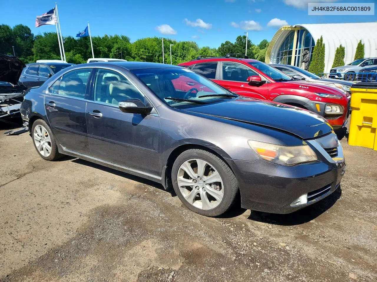 2010 Acura Rl VIN: JH4KB2F68AC001809 Lot: 57006516