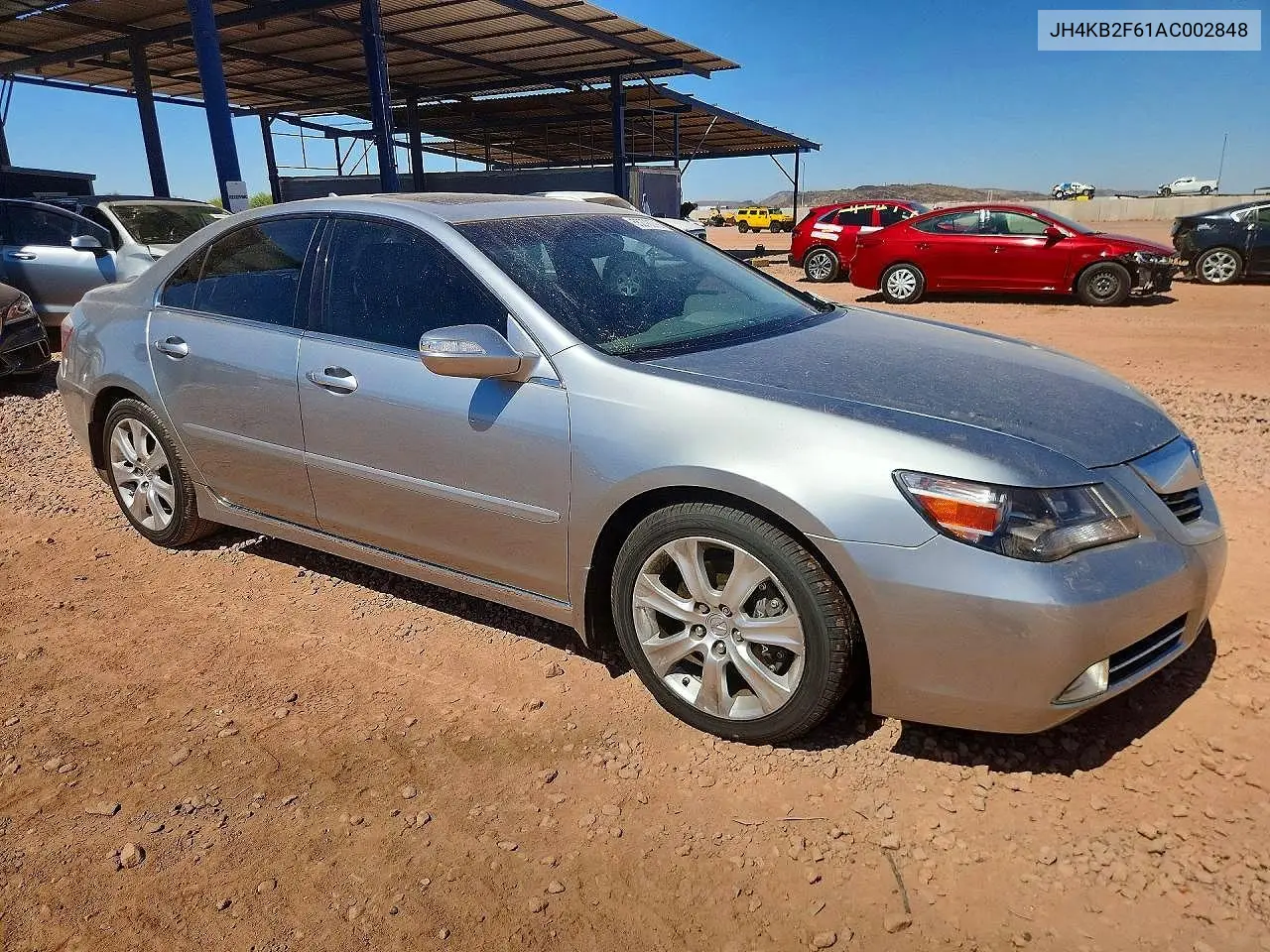 2010 Acura Rl VIN: JH4KB2F61AC002848 Lot: 58158416
