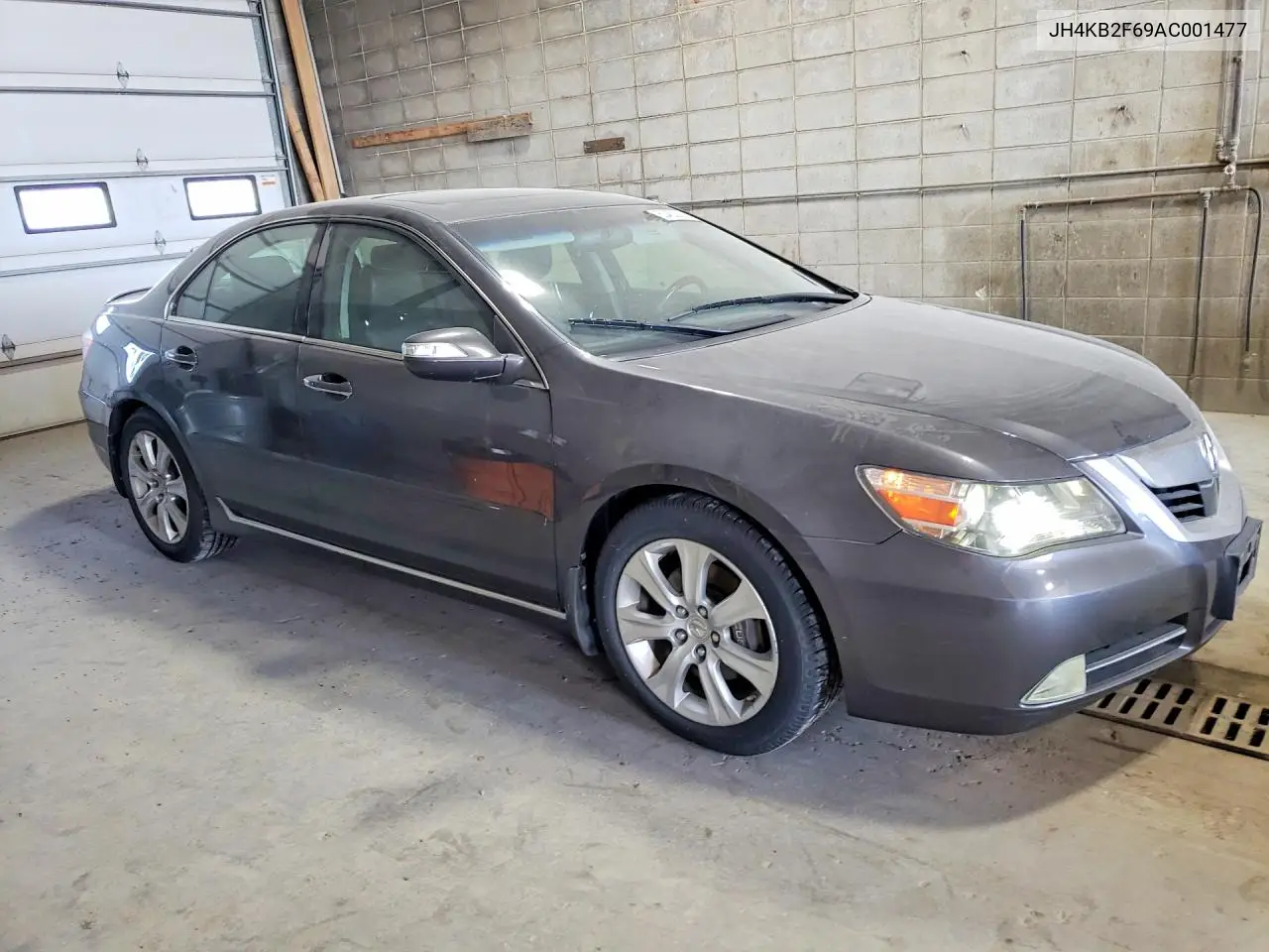 2010 Acura Rl VIN: JH4KB2F69AC001477 Lot: 60452036
