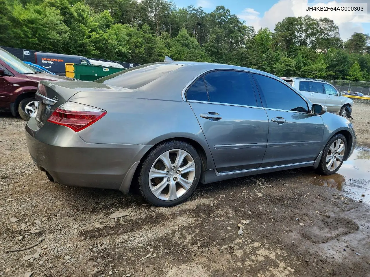 2010 Acura Rl VIN: JH4KB2F64AC000303 Lot: 60506426