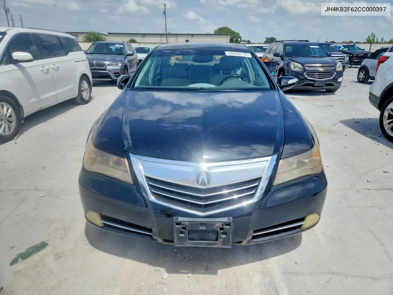 2012 Acura Rl VIN: JH4KB2F62CC000397 Lot: 60450116