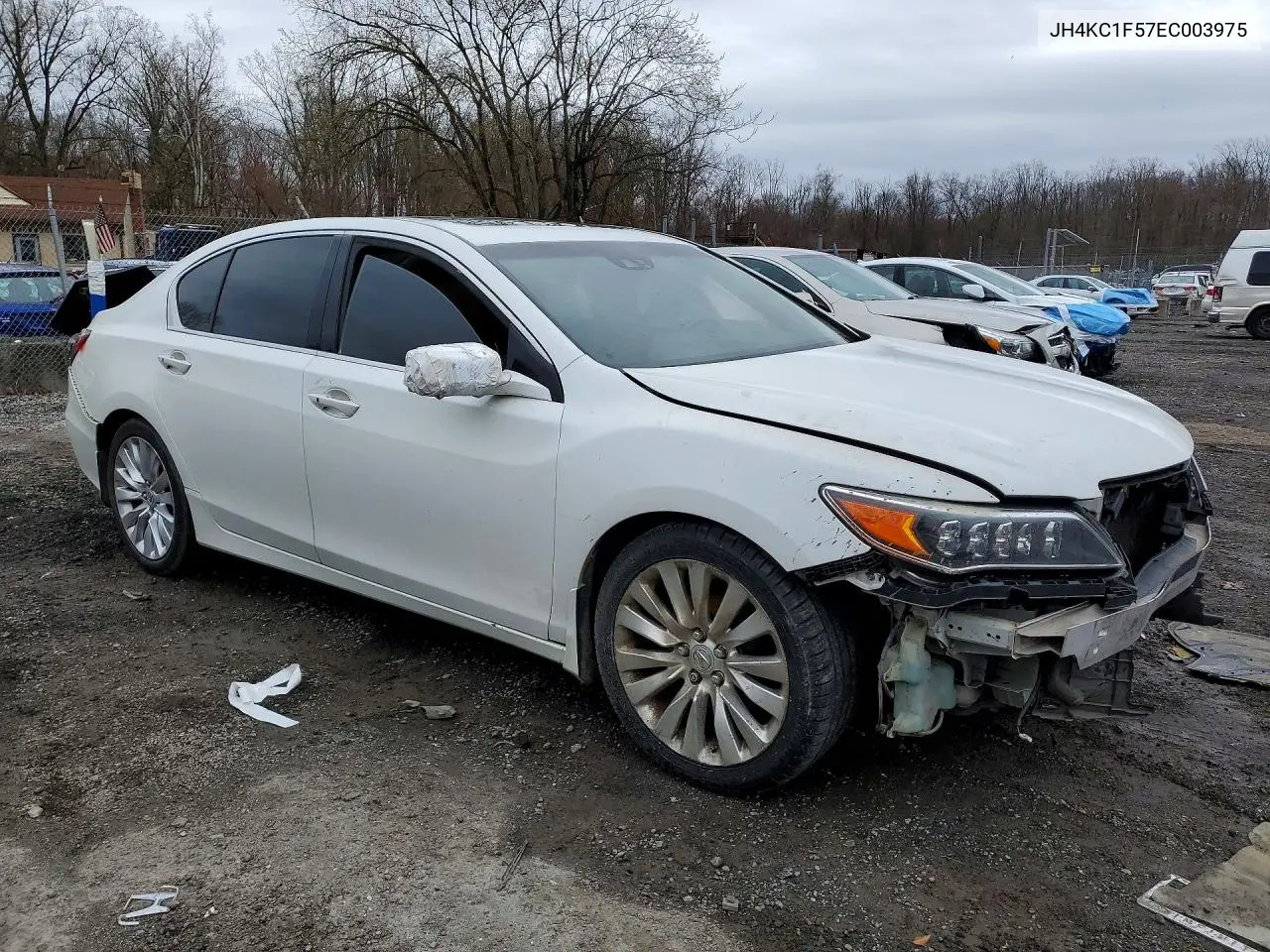 2014 Acura Rlx Tech VIN: JH4KC1F57EC003975 Lot: 47515646