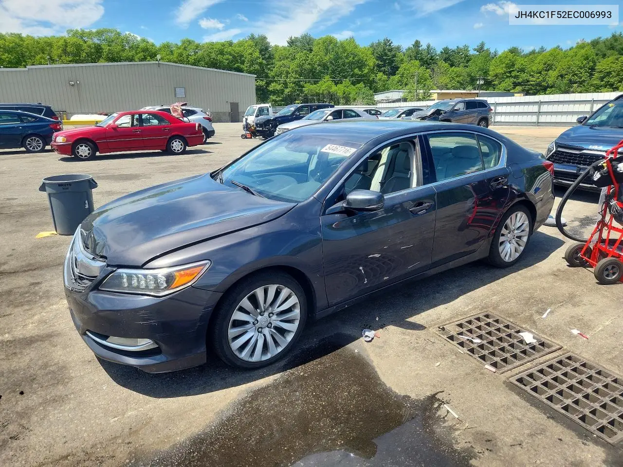 2014 Acura Rlx Tech VIN: JH4KC1F52EC006993 Lot: 54467716