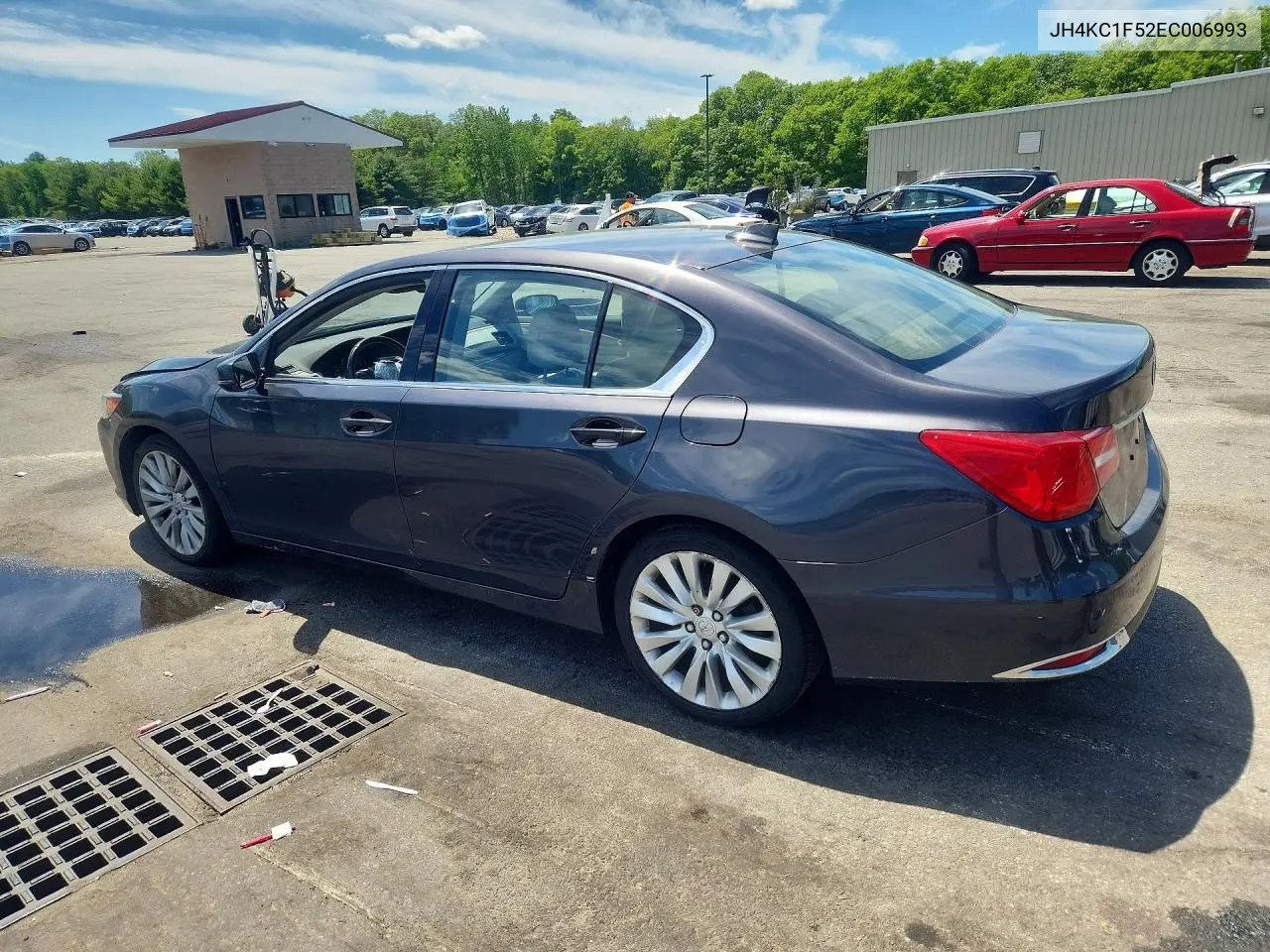 2014 Acura Rlx Tech VIN: JH4KC1F52EC006993 Lot: 54467716