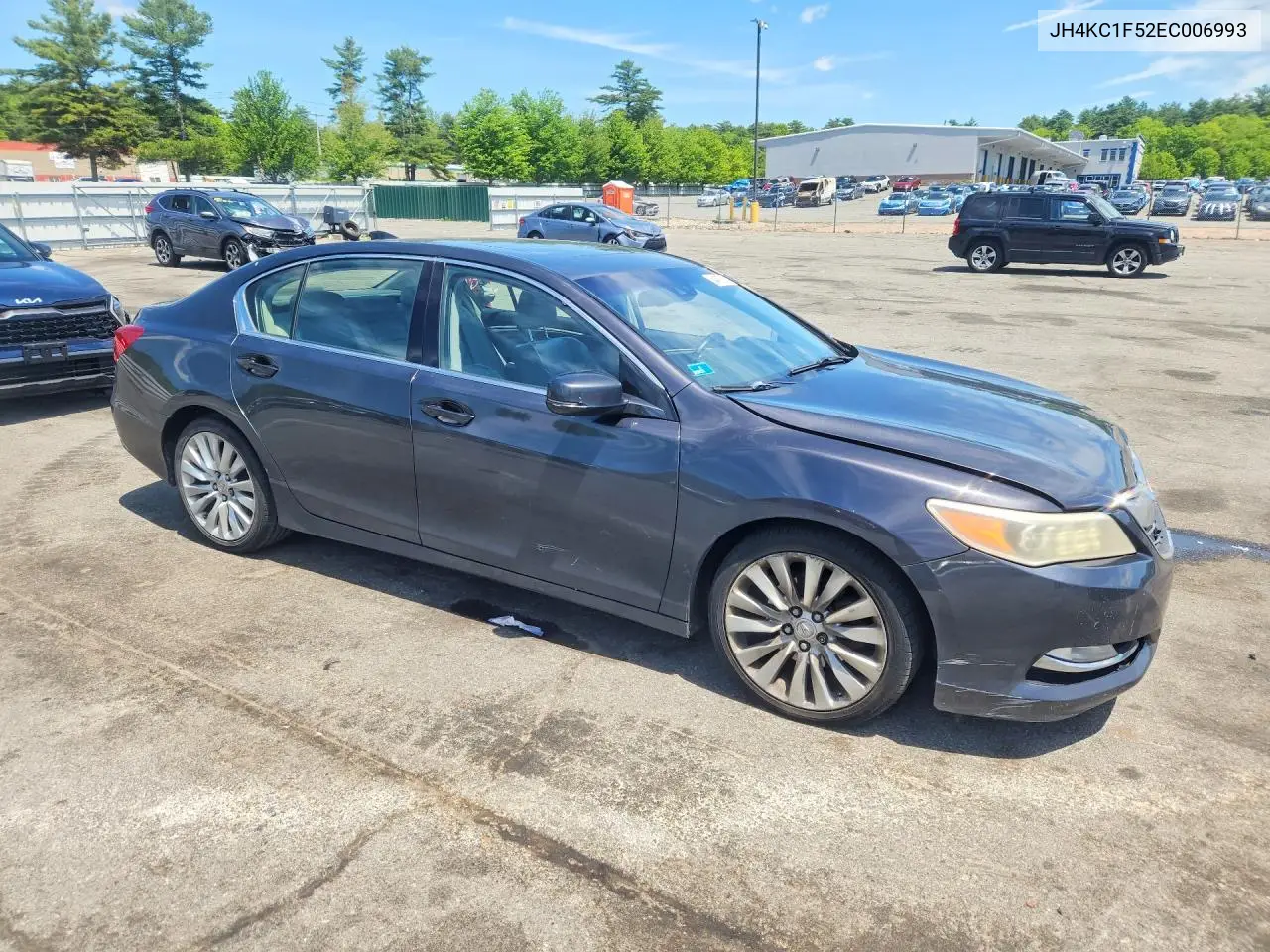 2014 Acura Rlx Tech VIN: JH4KC1F52EC006993 Lot: 54467716