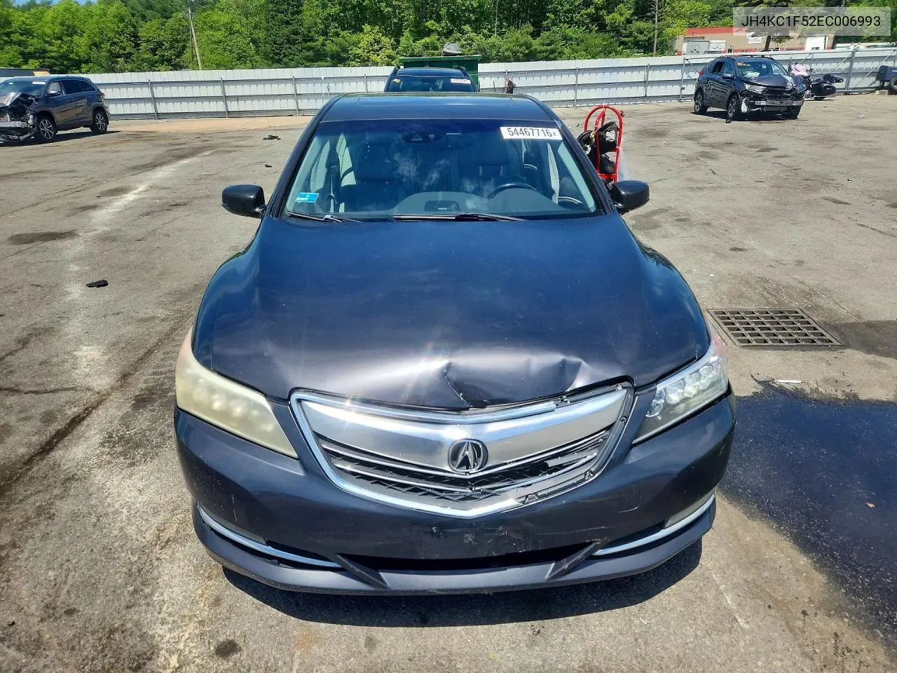 2014 Acura Rlx Tech VIN: JH4KC1F52EC006993 Lot: 54467716