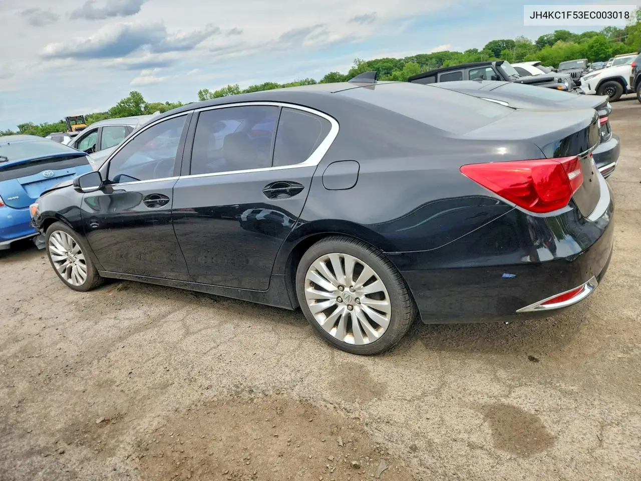 2014 Acura Rlx Tech VIN: JH4KC1F53EC003018 Lot: 55884136