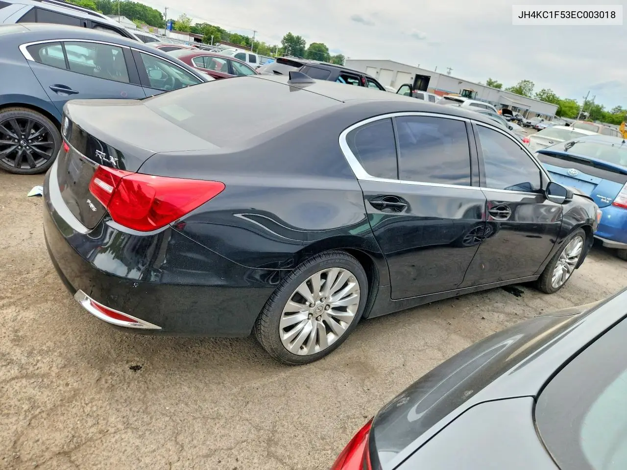 2014 Acura Rlx Tech VIN: JH4KC1F53EC003018 Lot: 55884136