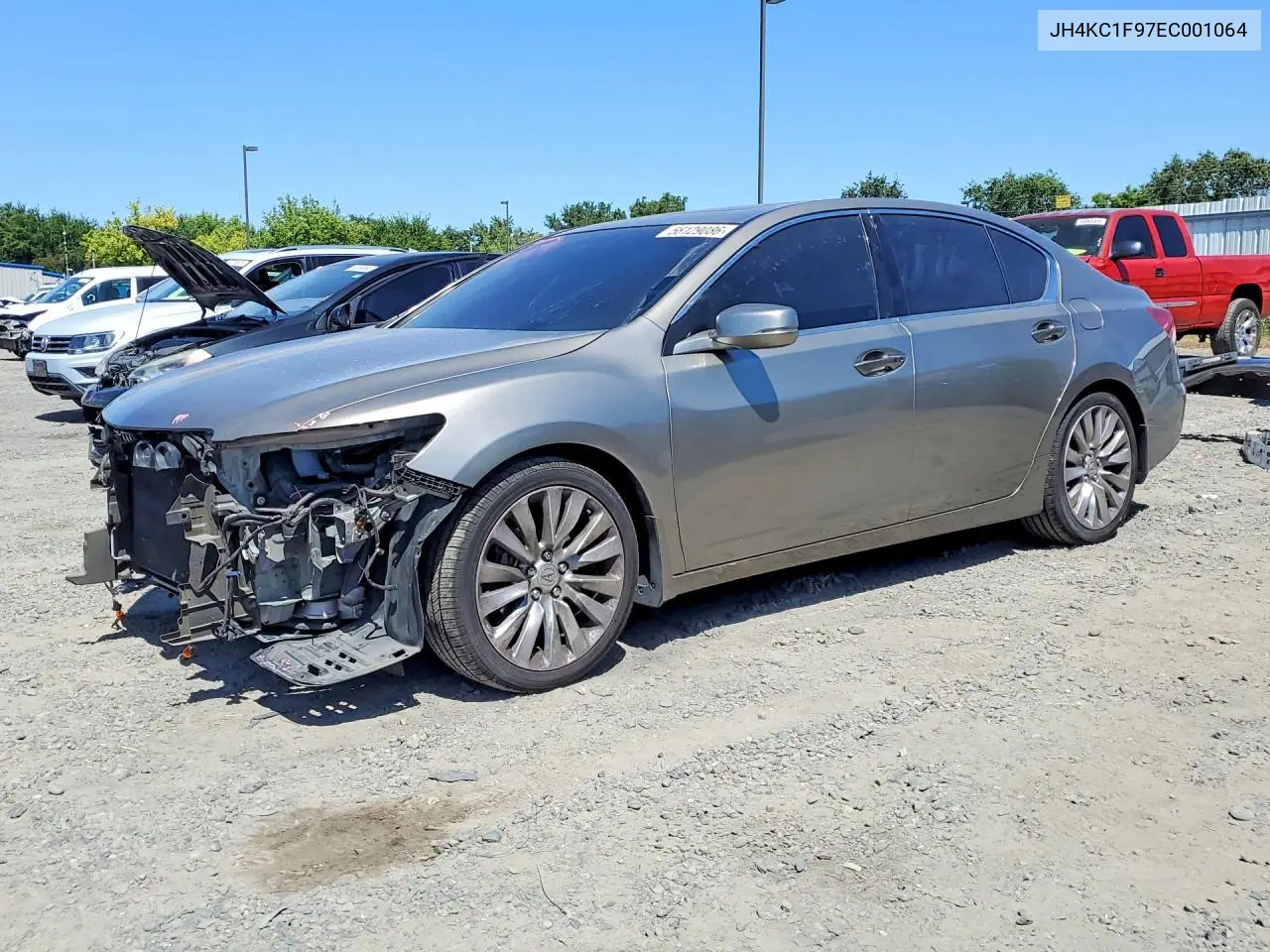 2014 Acura Rlx Advance VIN: JH4KC1F97EC001064 Lot: 56129086