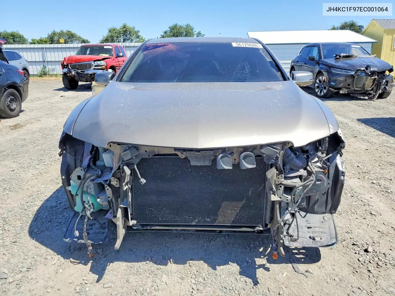 2014 Acura Rlx Advance VIN: JH4KC1F97EC001064 Lot: 56129086