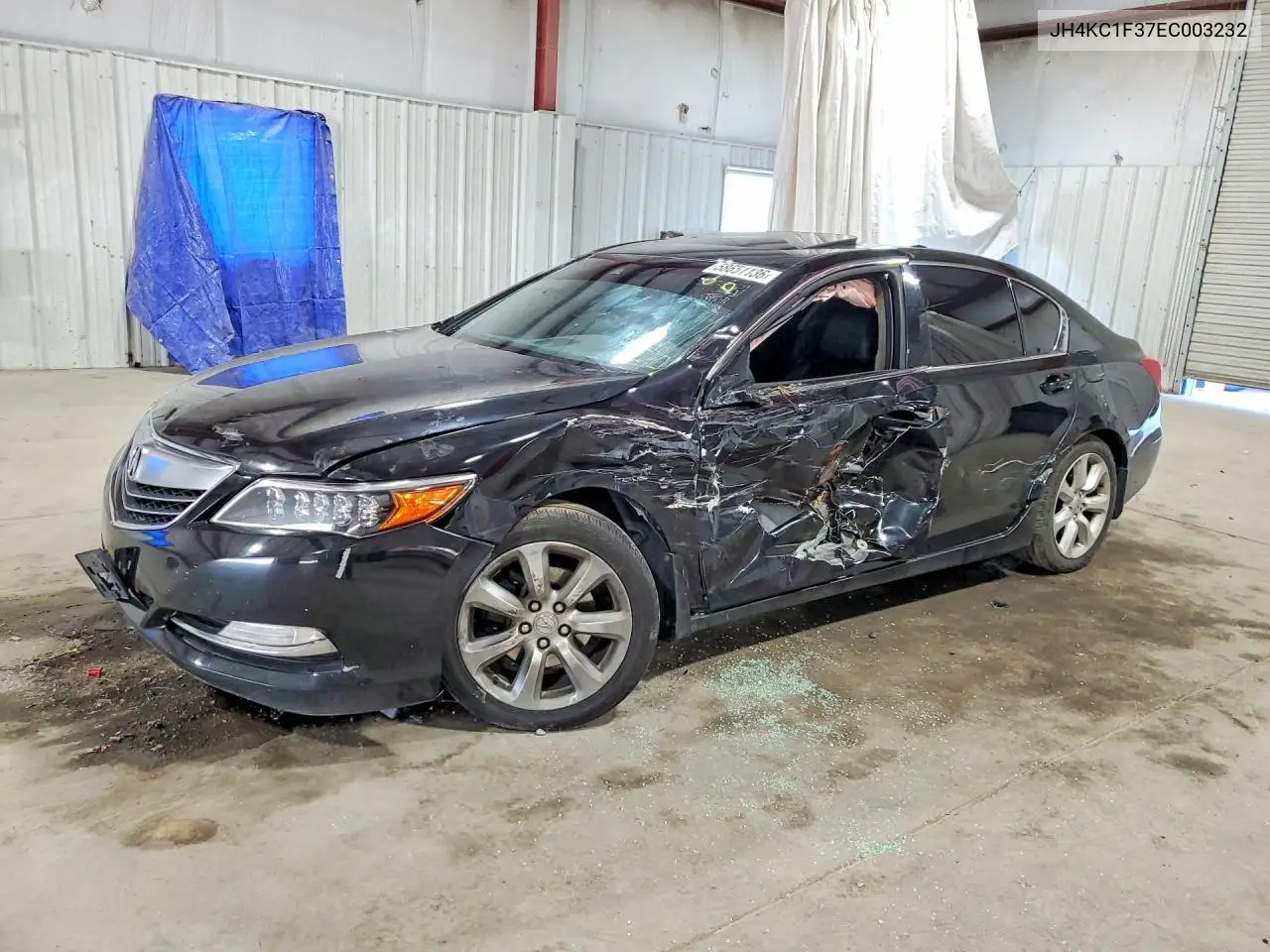 2014 Acura Rlx VIN: JH4KC1F37EC003232 Lot: 58651136