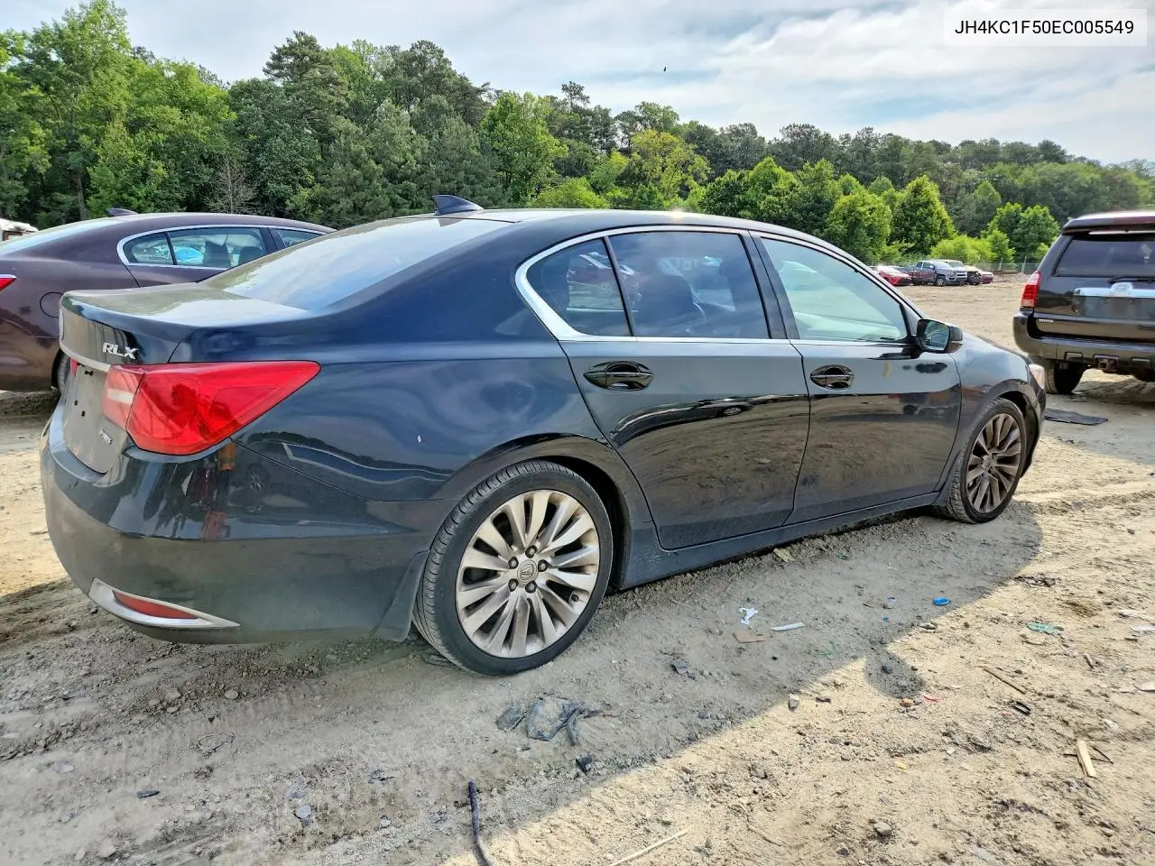 2014 Acura Rlx Tech VIN: JH4KC1F50EC005549 Lot: 58895346