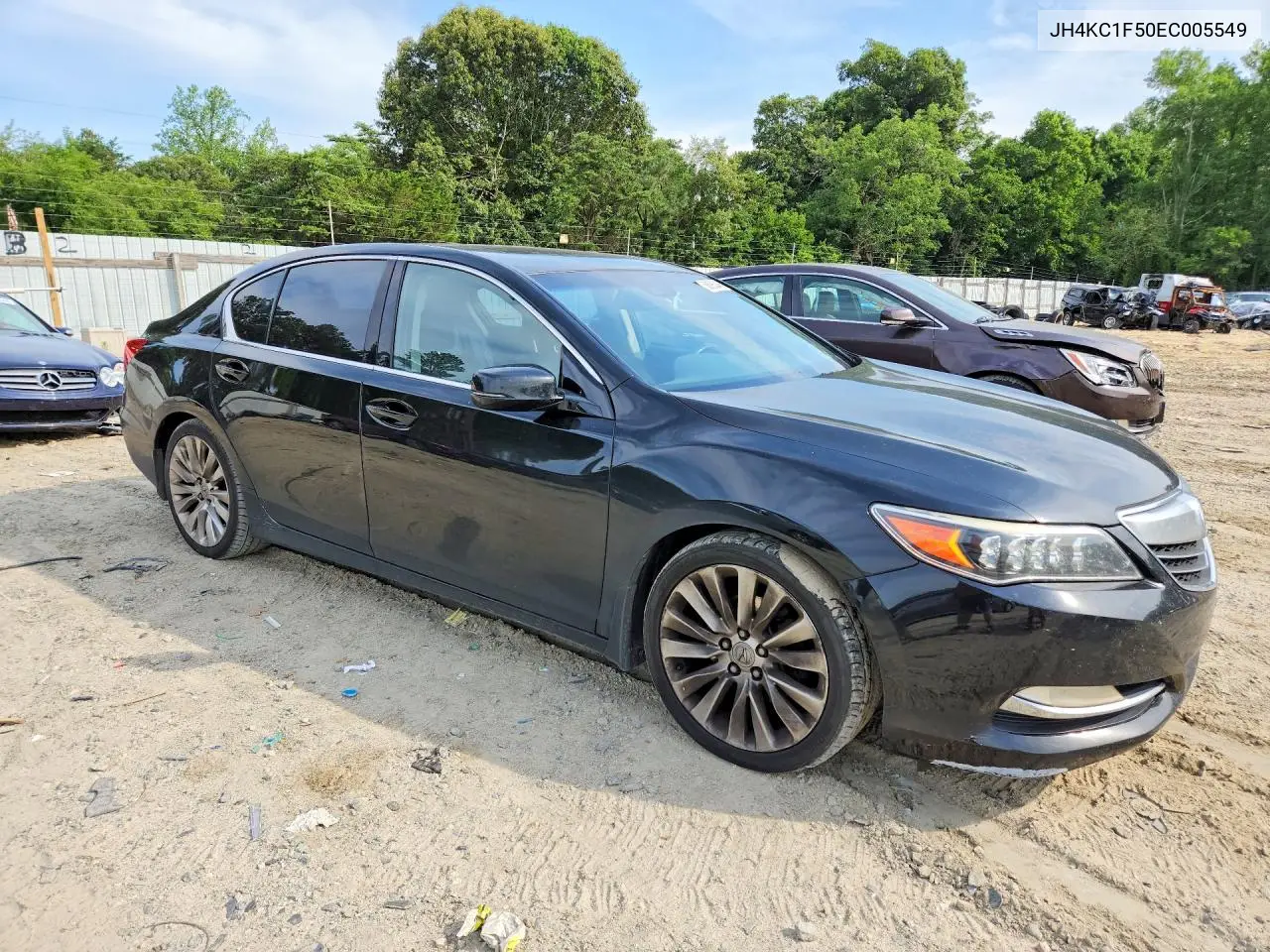 2014 Acura Rlx Tech VIN: JH4KC1F50EC005549 Lot: 58895346