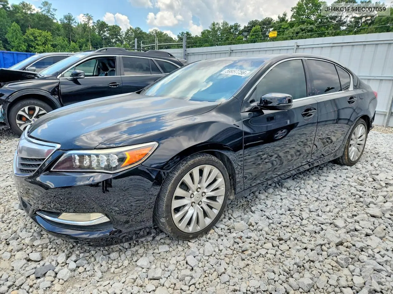 2014 Acura Rlx Tech VIN: JH4KC1F54EC007059 Lot: 59957756