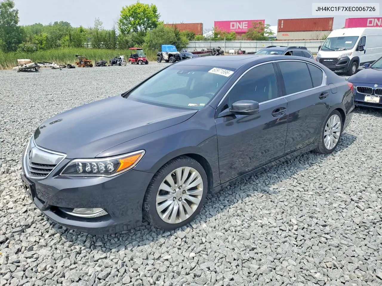 2014 Acura Rlx Tech-Audio VIN: JH4KC1F7XEC006726 Lot: 60971896