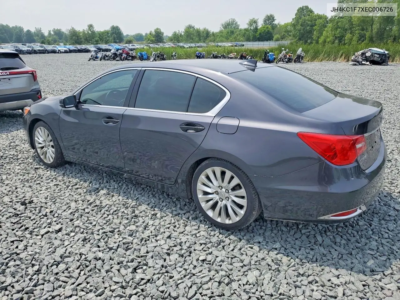 2014 Acura Rlx Tech-Audio VIN: JH4KC1F7XEC006726 Lot: 60971896