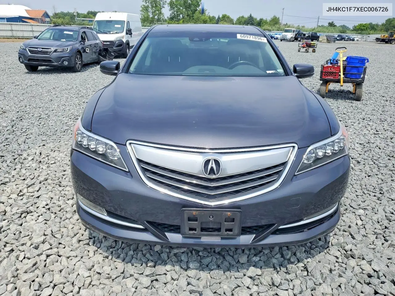 2014 Acura Rlx Tech-Audio VIN: JH4KC1F7XEC006726 Lot: 60971896