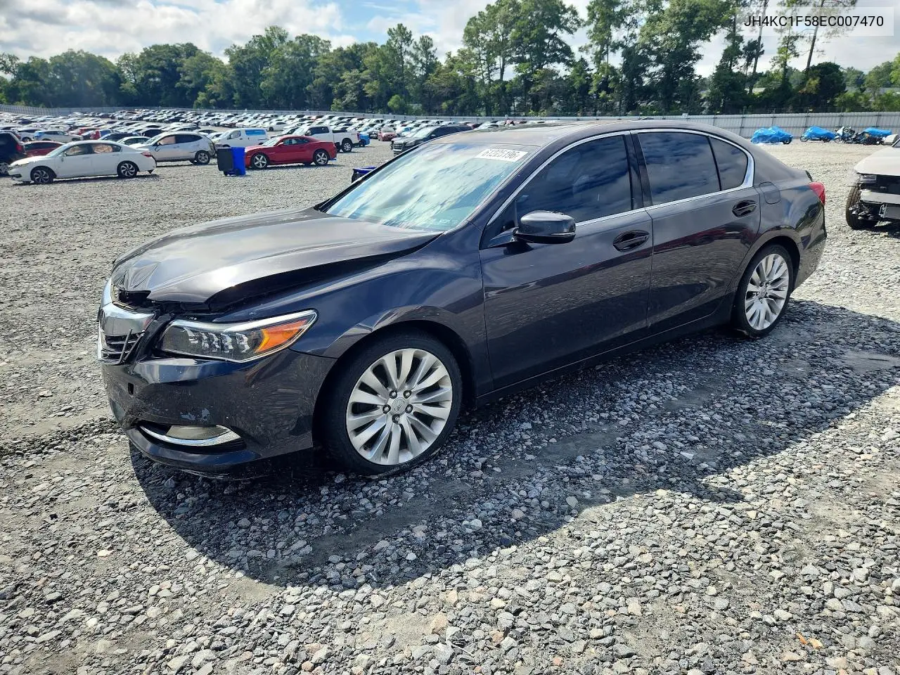 2014 Acura Rlx Tech VIN: JH4KC1F58EC007470 Lot: 61225196
