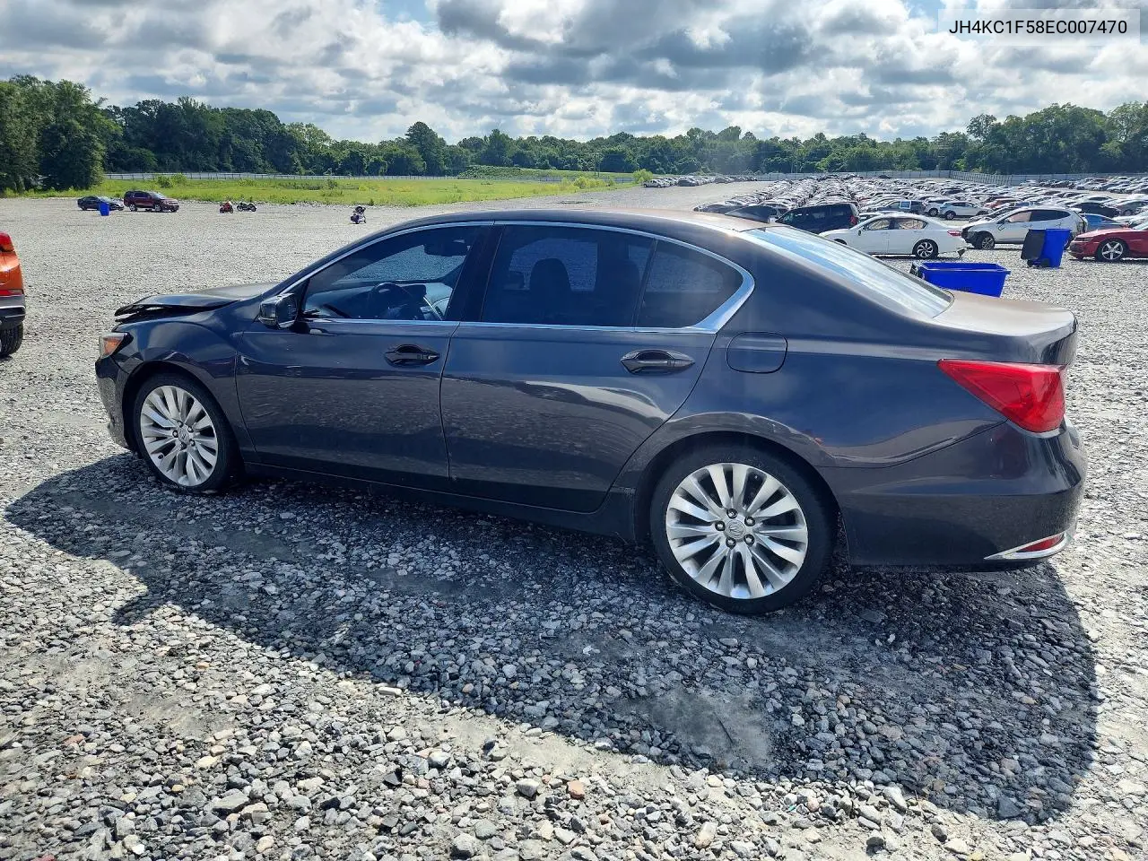 2014 Acura Rlx Tech VIN: JH4KC1F58EC007470 Lot: 61225196
