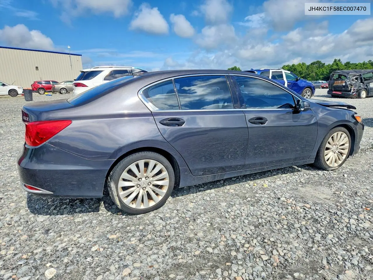 2014 Acura Rlx Tech VIN: JH4KC1F58EC007470 Lot: 61225196