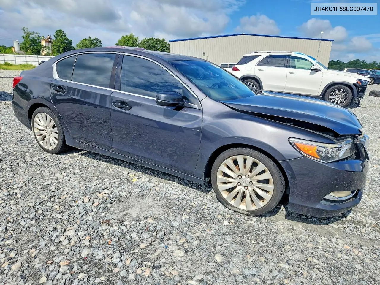 2014 Acura Rlx Tech VIN: JH4KC1F58EC007470 Lot: 61225196