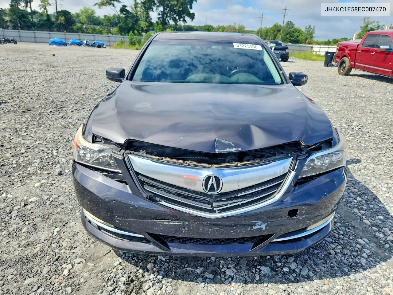 2014 Acura Rlx Tech VIN: JH4KC1F58EC007470 Lot: 61225196