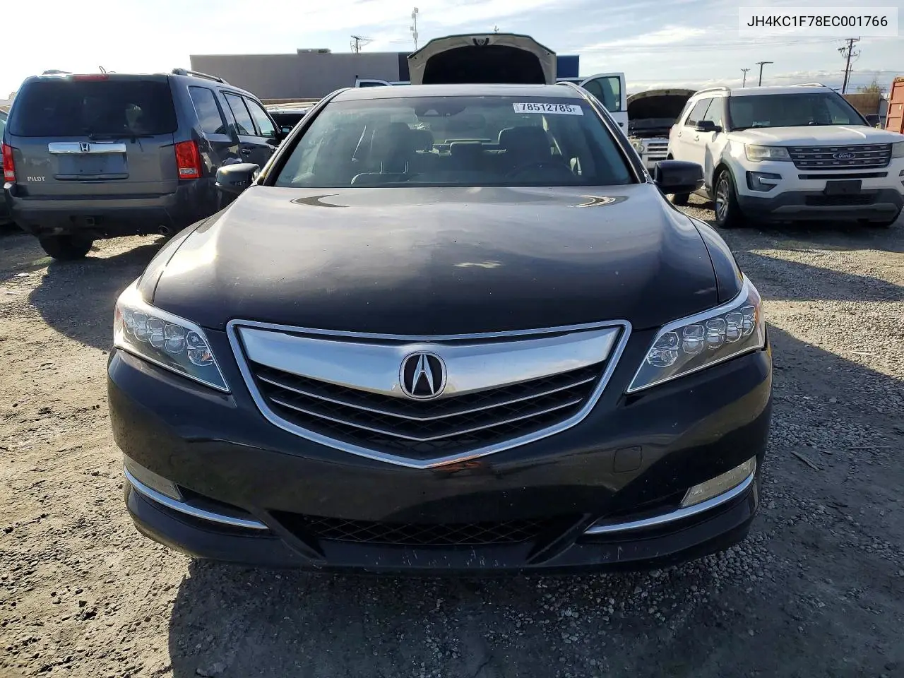 2014 Acura Rlx Tech-Audio VIN: JH4KC1F78EC001766 Lot: 78512785