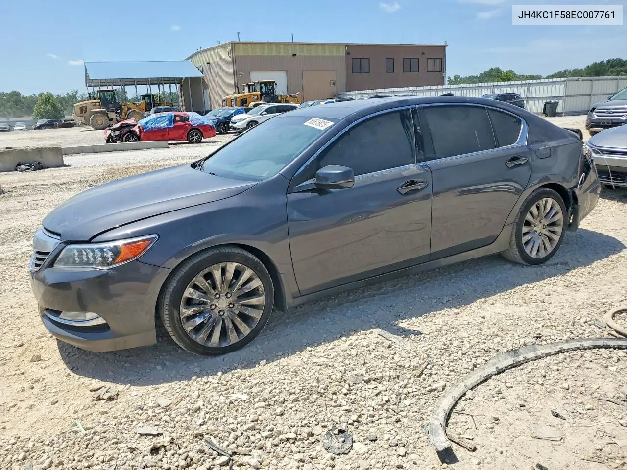 2014 Acura Rlx Tech VIN: JH4KC1F58EC007761 Lot: 85618825