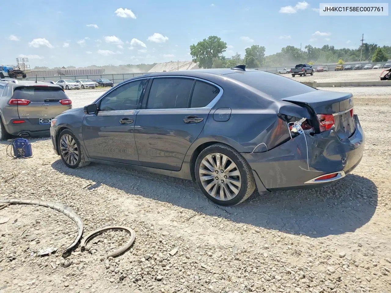 2014 Acura Rlx Tech VIN: JH4KC1F58EC007761 Lot: 85618825