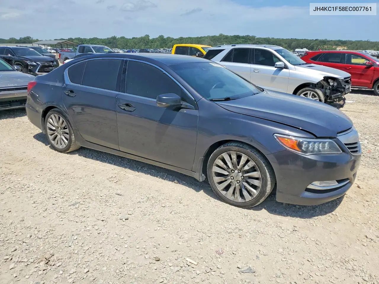 2014 Acura Rlx Tech VIN: JH4KC1F58EC007761 Lot: 85618825