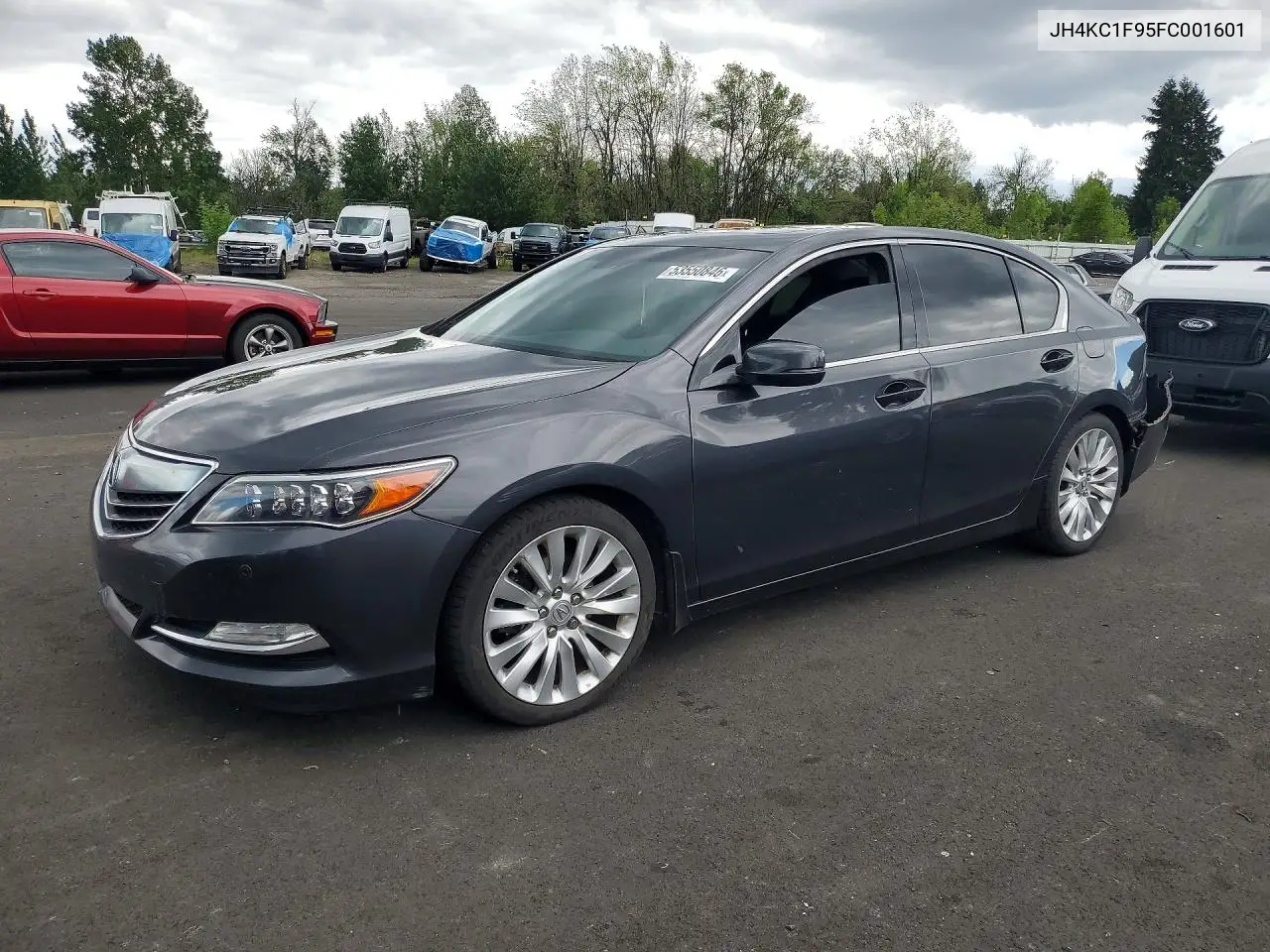 2015 Acura Rlx Advance VIN: JH4KC1F95FC001601 Lot: 53550846