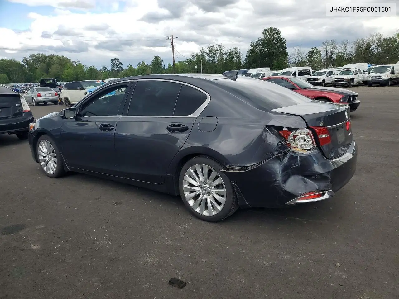2015 Acura Rlx Advance VIN: JH4KC1F95FC001601 Lot: 53550846