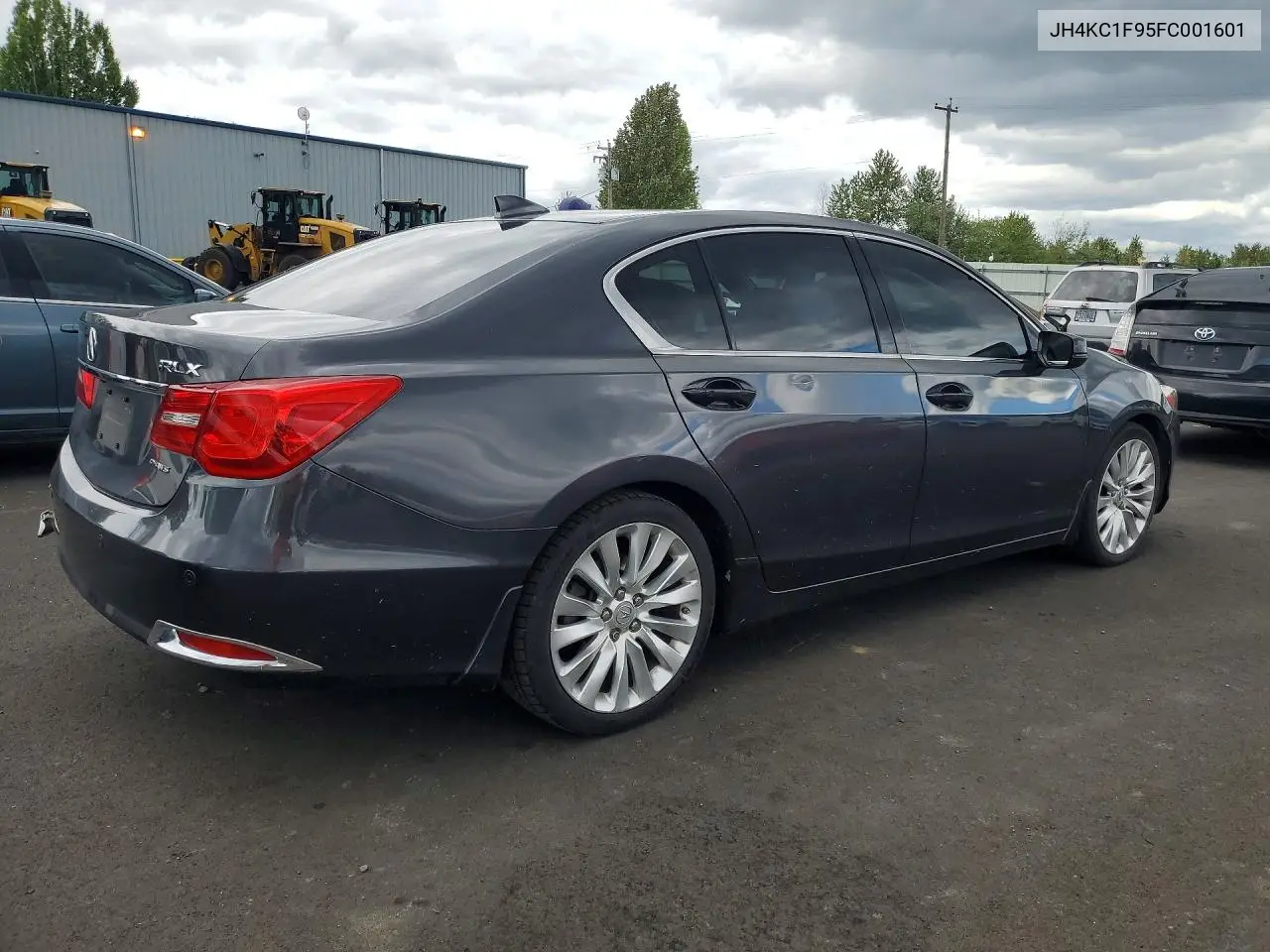 2015 Acura Rlx Advance VIN: JH4KC1F95FC001601 Lot: 53550846