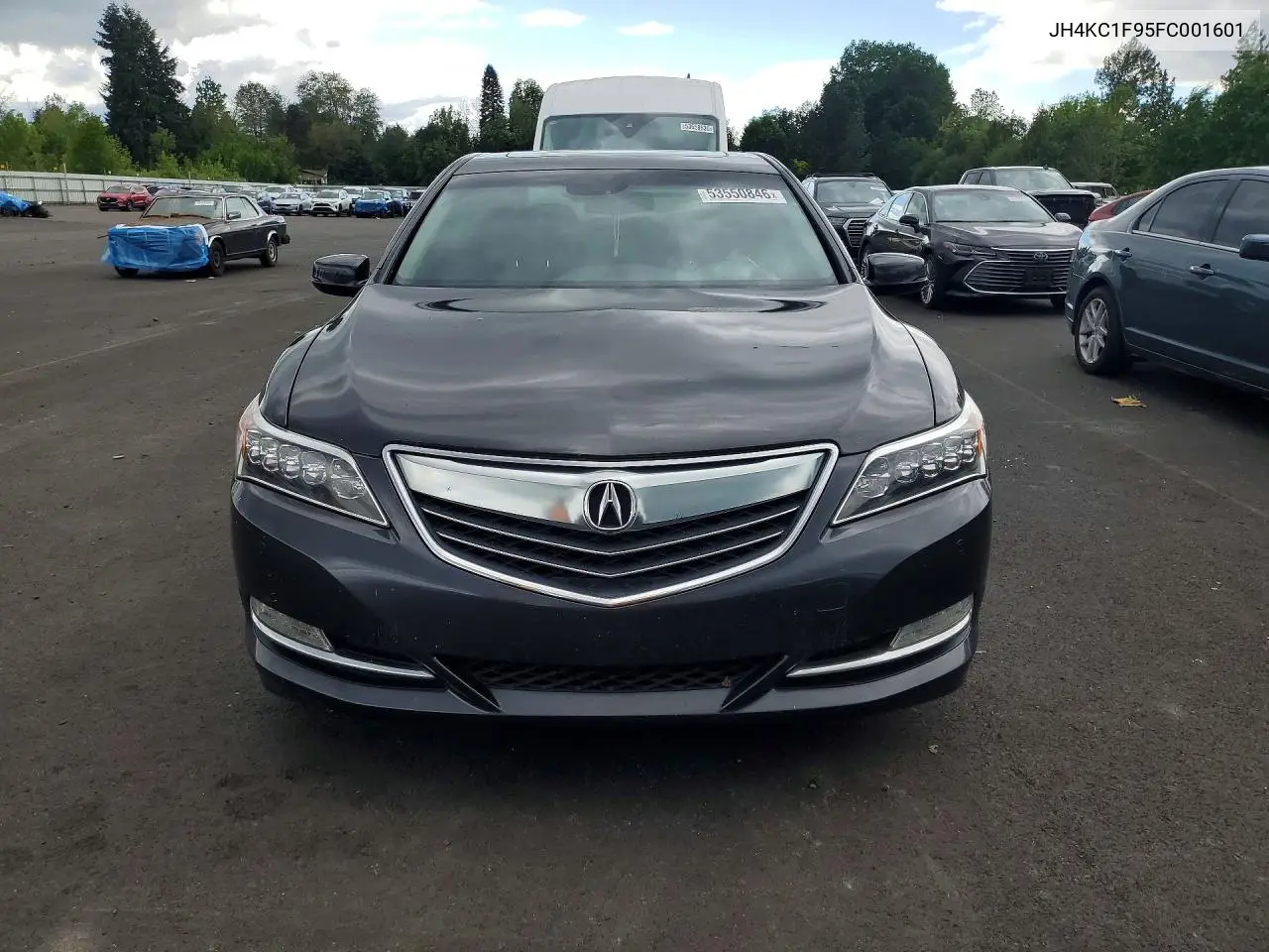 2015 Acura Rlx Advance VIN: JH4KC1F95FC001601 Lot: 53550846